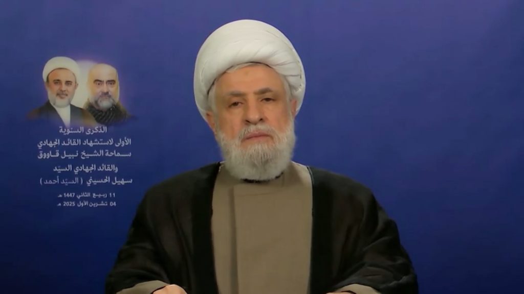 Sheikh Naim Qassem Hezbollah